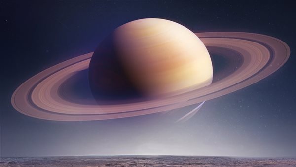 كوكب زحل أصبح مائلًا