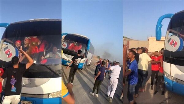 التعدي على أتوبيس