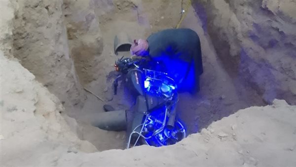 سقوط موتوسيكل 