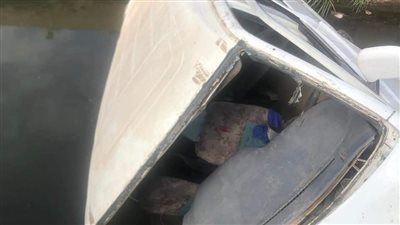 إصابة 9 أشخاص في انقلاب ميكروباص داخل ترعة بالمنوفية