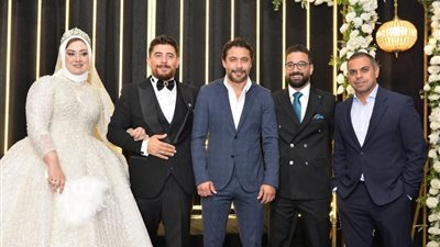 الناقد الرياضي أحمد درويش يحتفل بزفاف شقيقه وسط حضور نجوم الكرة |صور 