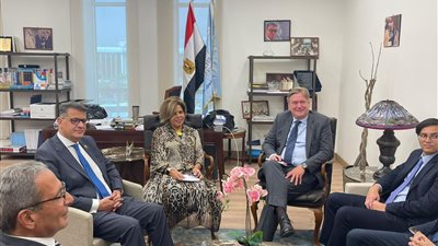 رئيس حقوق النواب وعضو البرلمان الأوروبي يزوران المجلس القومي لحقوق الإنسان