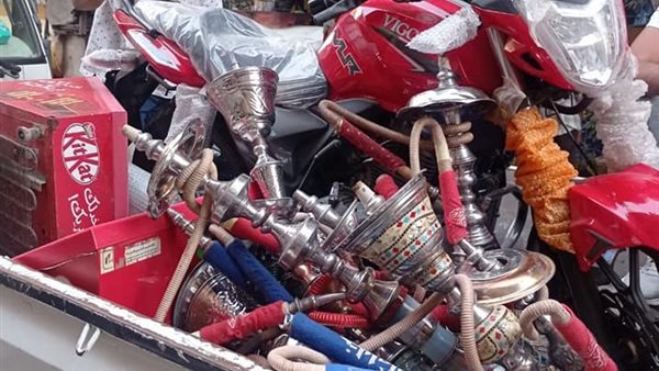 جانب من المضبوطات