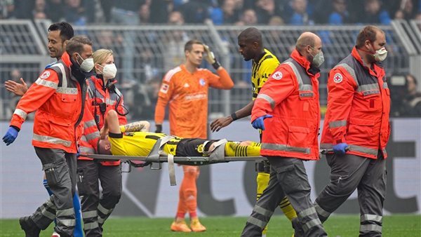 ماركو رويس بعد إصابته