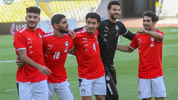 لاعبو منتخب مصر