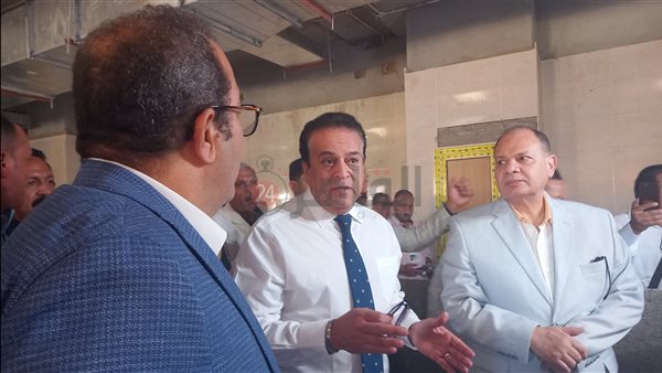 وزير الصحة يتفقد