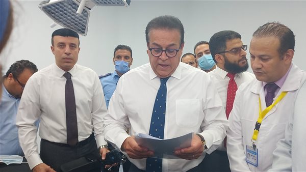 وزير الصحة يتفقد