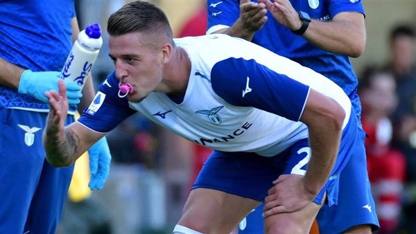 أحتفال سيرجي ميلينموفيتش