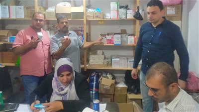 ضبط 589 أدوية ومحاليل طبية داخل بدروم مستشفى خاص بالغربية 