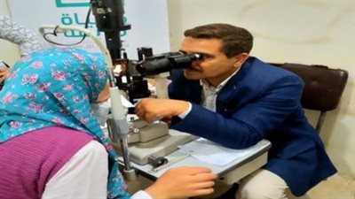 الصحة: تقديم الخدمات الطبية لـ 628 مواطنا في طب العيون بالبحيرة مجانا