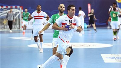 يد الزمالك يفوز على مولودية الجزائر في بطولة إفريقيا بتونس