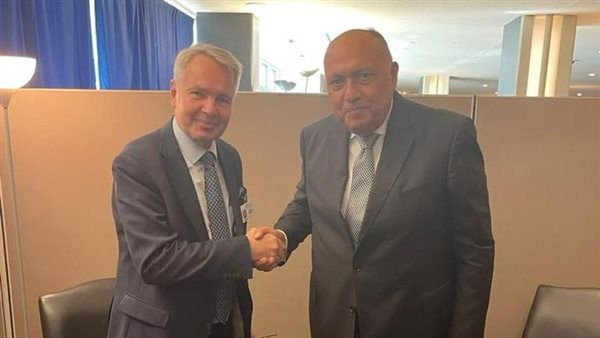 سامح شكري ووزير خارجية