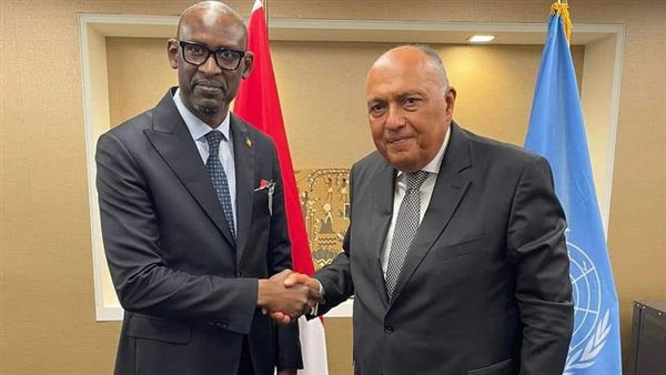  وزير الخارجية سامح