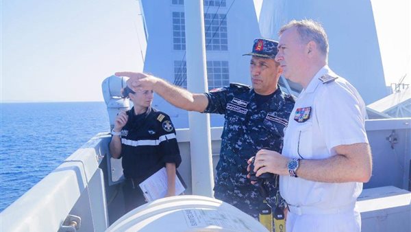 فعاليات التدريب البحرى