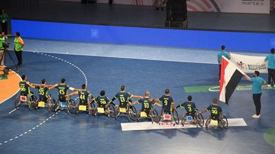 منتخب مصر يفوز على الهند في بطولة العالم للكراسي المتحركة لكرة اليد