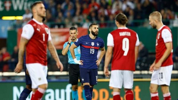 مباراة لفرنسا والنمسا