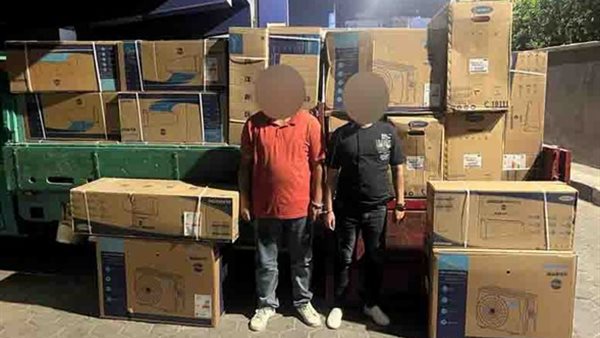 المتهمين والمسروقات