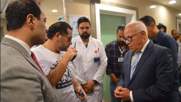 محافظ بورسعيد يتابع