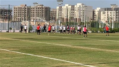 بحضور حازم إمام وبركات.. المنتخب الأولمبي يختتم تدريباته استعدادًا لودية بنين