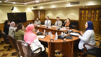 وزيرة التضامن تلتقي مع ممثلي الوكالة الألمانية للتعاون الدولي | صور 