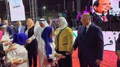 أفراحنا.. وزيرة التضامن ومحافظ القاهرة يشهدان احتفال تجهيز 400 عروسة