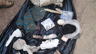 موت وخراب بيوت ووقف حال.. العثور على أعمال سحر خلال حملة لتنظيف المقابر بالغربية | صور