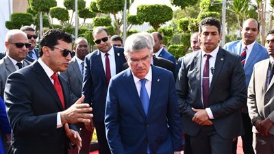 الشباب والرياضة تتلقى إشادة بتنظيم زيارة رئيس اللجنة الأوليمبية الدولية