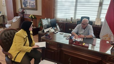 محافظ بورسعيد يناقش استعدادات العام الدراسي مع وكيل التعليم الجديدة | صور 