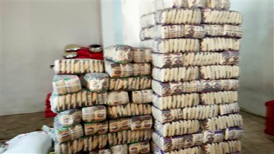 ضبط 2 طن سكر و1200 كيلو صوص شيكولاتة منتهية الصلاحية بالغربية 