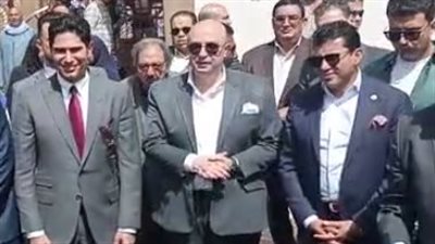 أشرف صبحي ومحافظ بني سويف يفتتحان عددا من المنشآت الرياضية في مركزي ببا وسمسطا