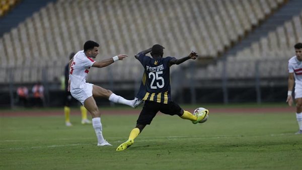 من مباراة الزمالك