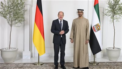 رئيس الإمارات يستقبل مستشار ألمانيا لتعزيز الشراكة الاستراتيجية الشاملة بين البلدين