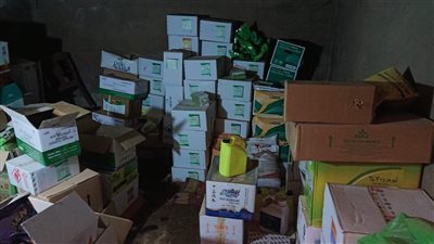 ضبط 203 عبوة مبيدات و10 أطنان أسمدة خلال حملة تموينية بالغربية 