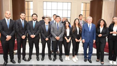 القوات المسلحة تنظم زيارة لرئيس اللجنة الأوليمبية الدولية لمدينة مصر للألعاب الأوليمبية