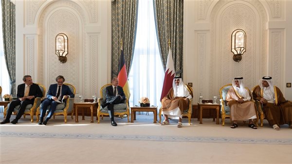 أمير دولة قطر والمستشار