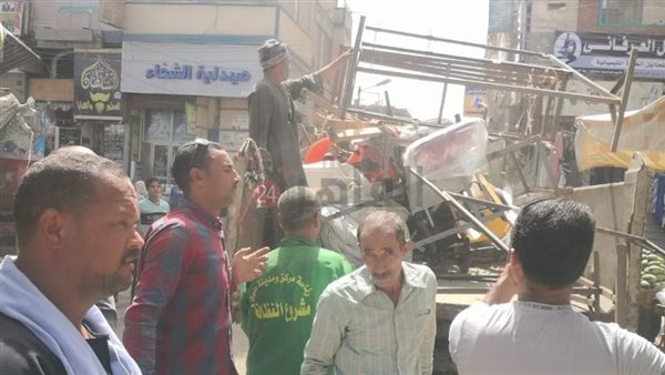 إزالة إشغالات بمدينة