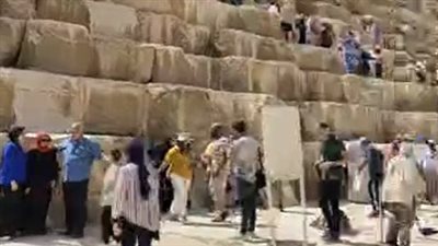 احتفالا بيوم السياحة العالمي.. زحام في الأهرامات بعد فتح جميع المتاحف والأماكن الأثرية بالمجان | بث مباشر 