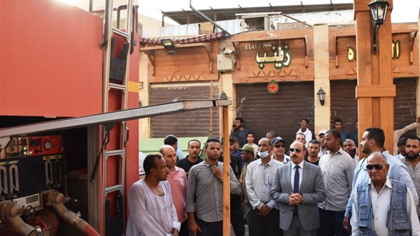 محافظ أسوان يتفقد