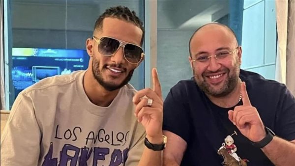 محمد رمضان أثناء