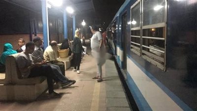 مصرع مواطن كفيف أسفل عجلات مترو الأنفاق بالخط الأول