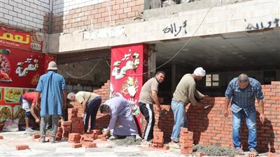في حملة مكبرة.. جهاز 6 أكتوبر يسترد 43 وحدة سكنية لتحويلها محلات تجارية | صور 