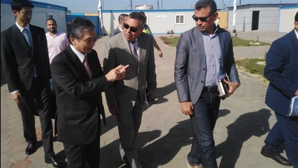 سفير اليابان يتفقد