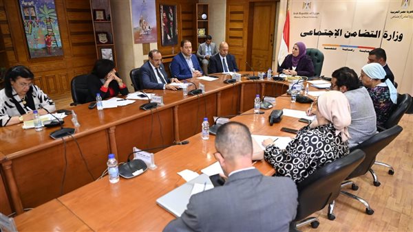 اجتماع وزيرة التضامن