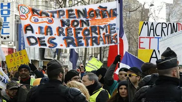 مظاهرات فرنسا- أرشيفية