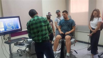 مركز الطب الرياضي بمدينة نصر يستقبل وفد ألماني من جامعة كارلسروه