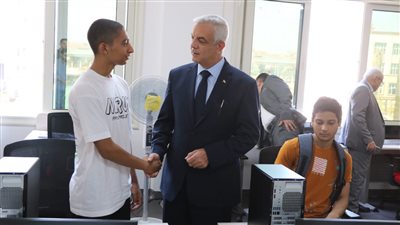 بدء الدراسة بجامعة المنوفية الأهلية | صور