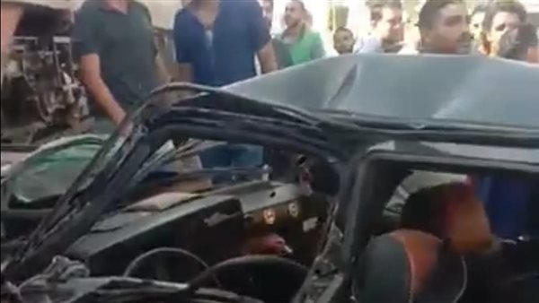 السيارة بعد الحادث