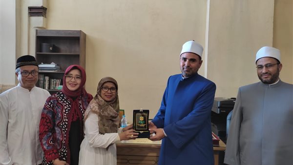 وفد الجامعة الإسلامية