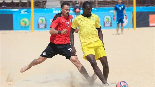 مباراة كرة شاطئية