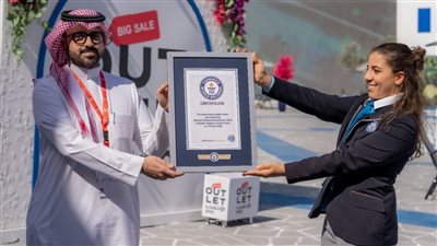 مهرجان اوتلت بالسعودية يحقق رقما قياسيا بموسوعة جينيس باعتباره الأكبر عالميًا 
